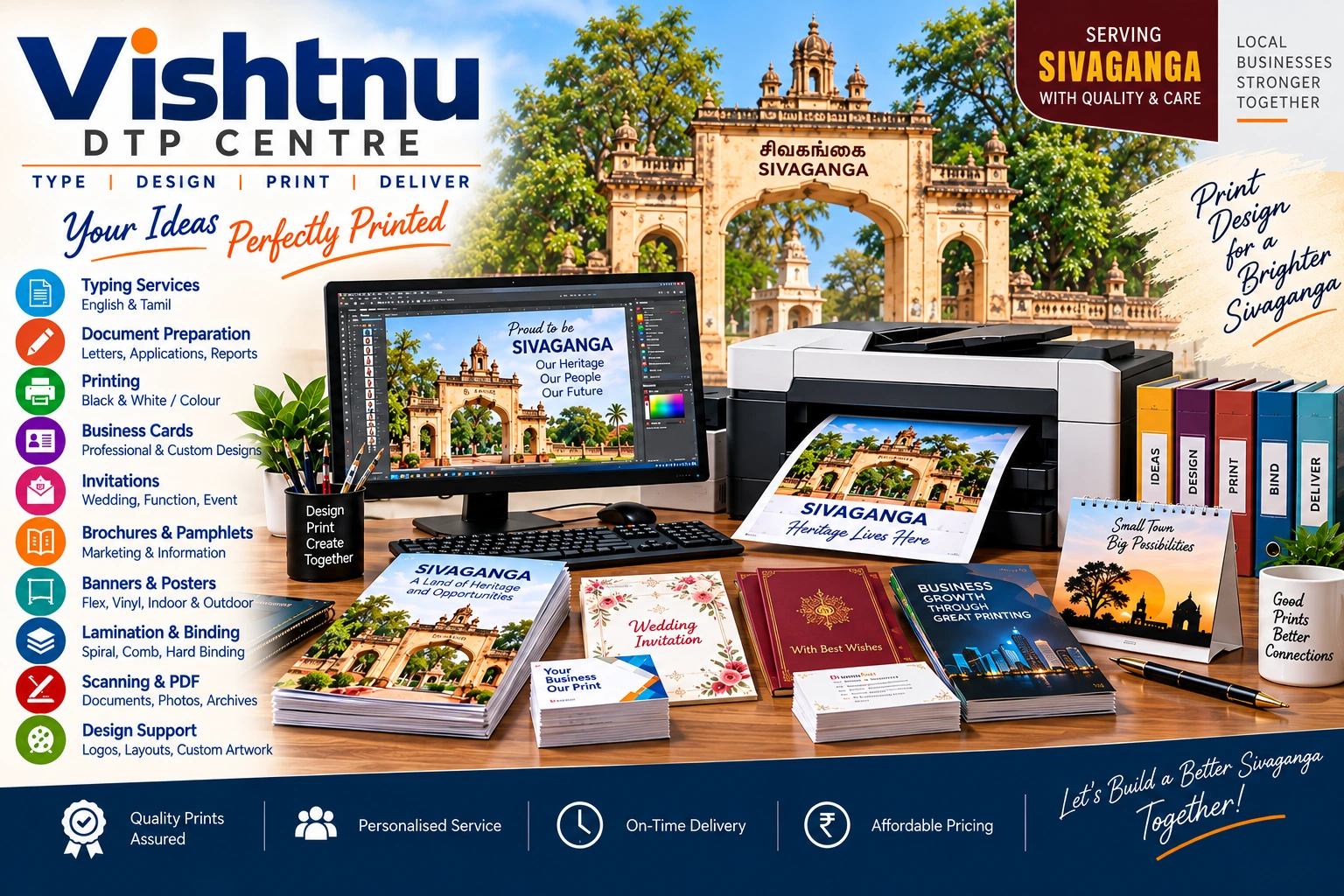Vishtnu Computers advertisement